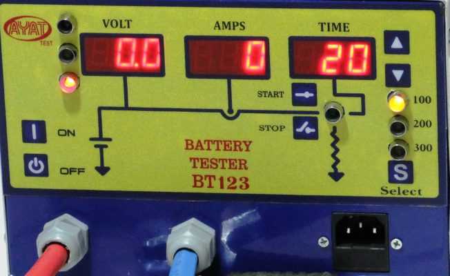 دستگاه تستر باتری BT123