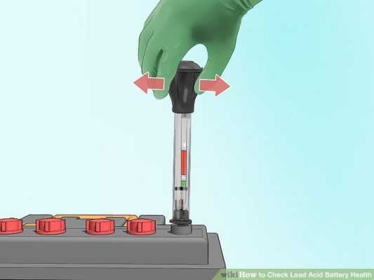 تست باتری با هیدرومتر