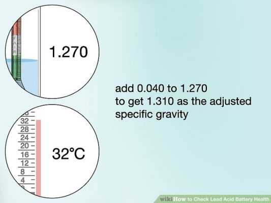 تست باتری با هیدرومتر